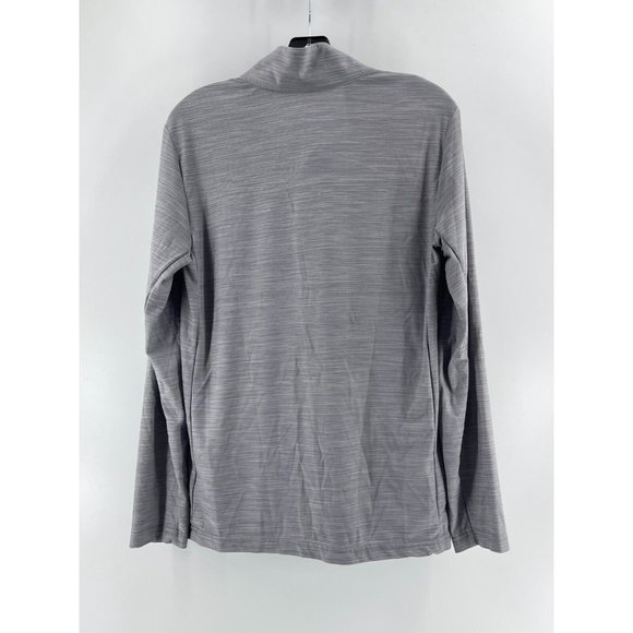 Nike Dri-Fit Men's Gray 1/4 Zip Jacket Pullover Golf Sweatshirt Size S - Picture 4 of 10